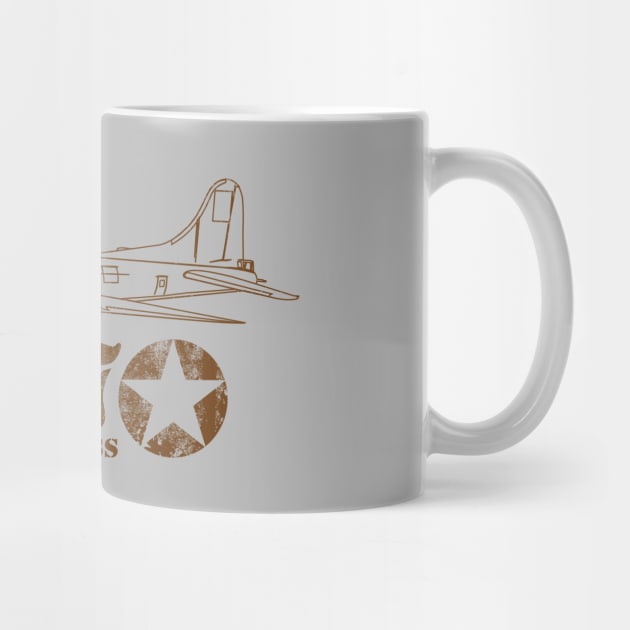 B-17 Flying Fortress (distressed) by TCP